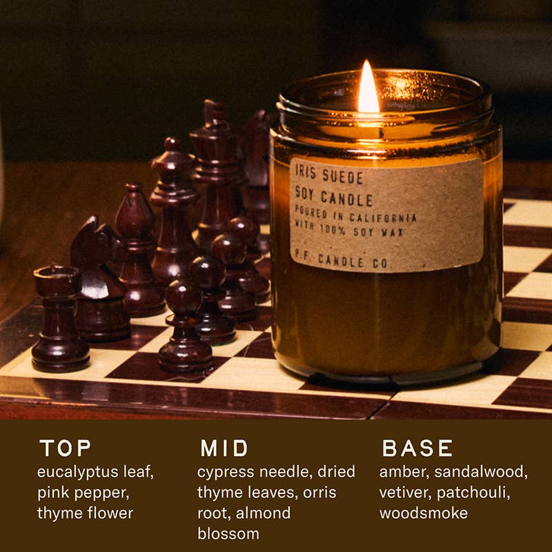 Iris Suede Candle