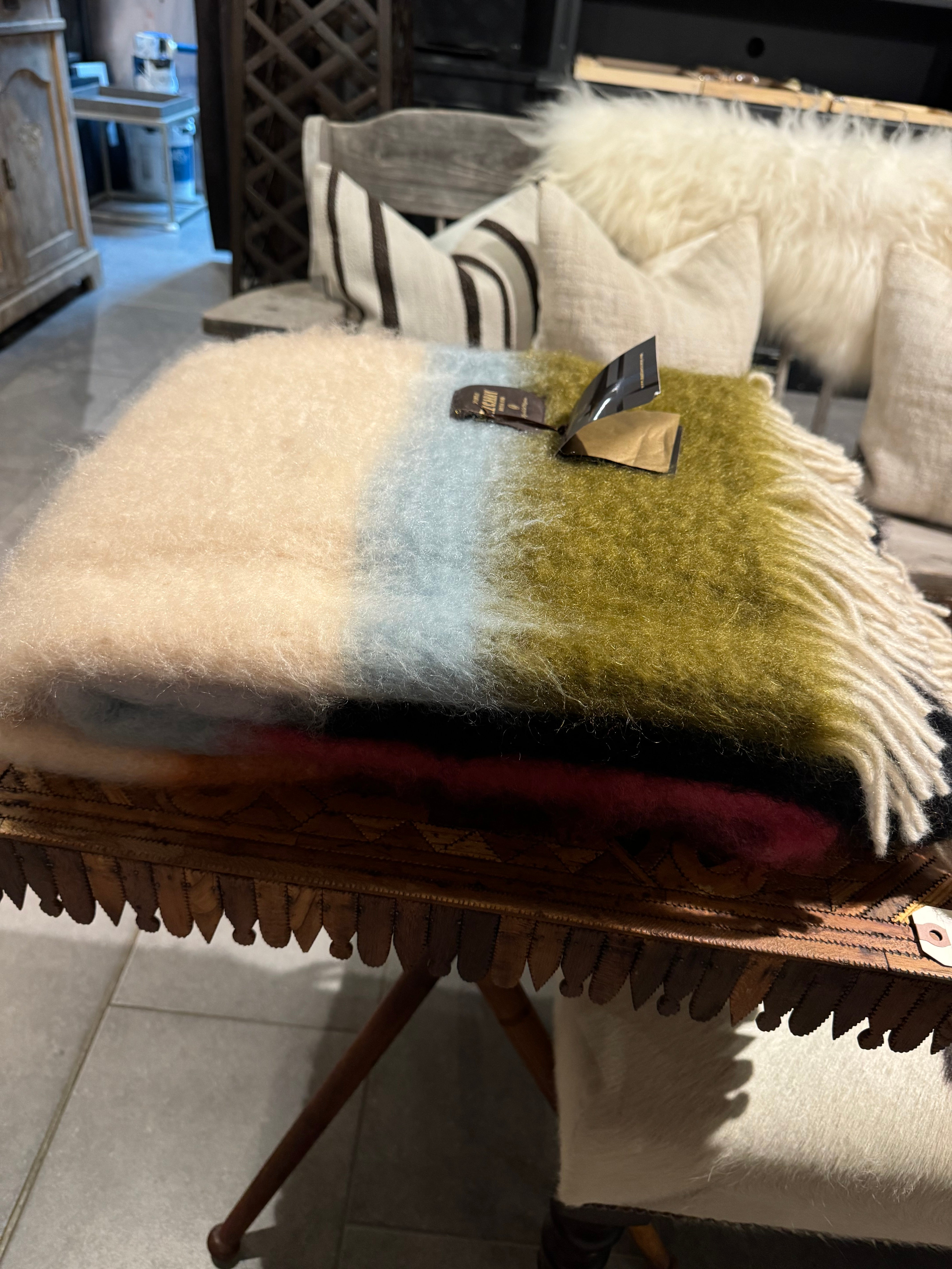 Matisse Mohair Throw, M-48