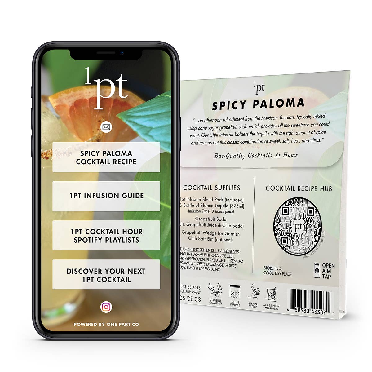 1pt Spicy Paloma Cocktail Pack