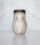 Fire & Fir Owl Candle