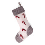 Stocking With Candy Cane