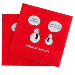 Holiday Rivalry Holiday Cocktail Napkins