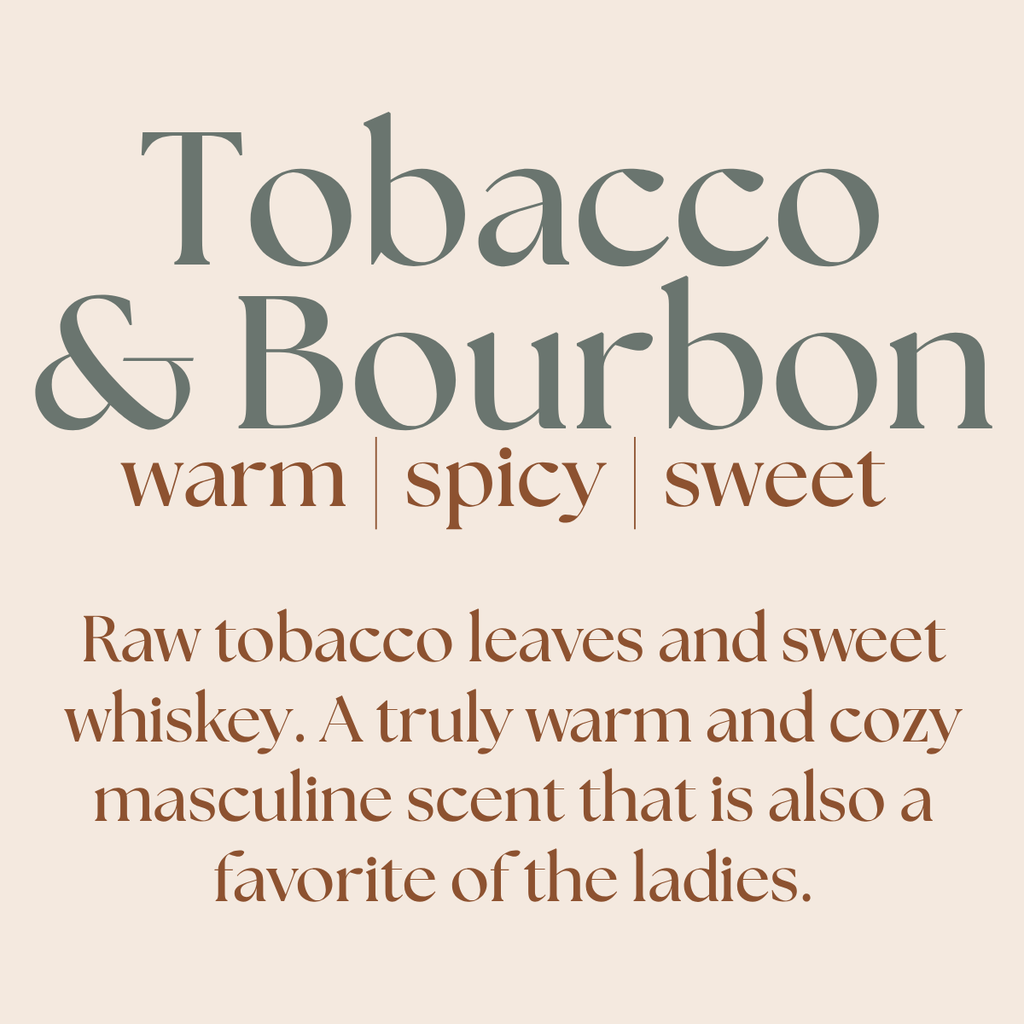 Tobacco & Bourbon Owl Candle
