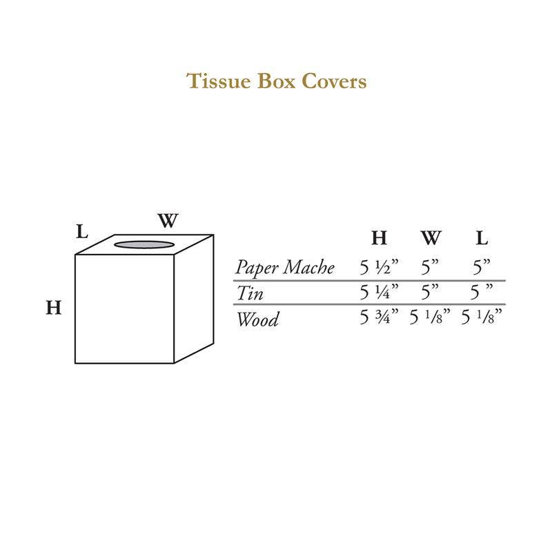 Zebra Tissue Box