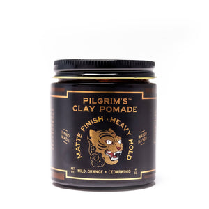 Clay Pomade, Wild Orange + Cedarwood