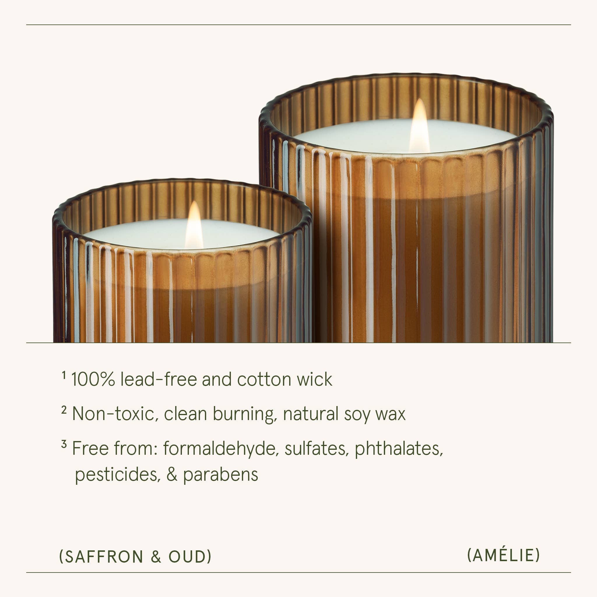 Saffron & Oud Candle