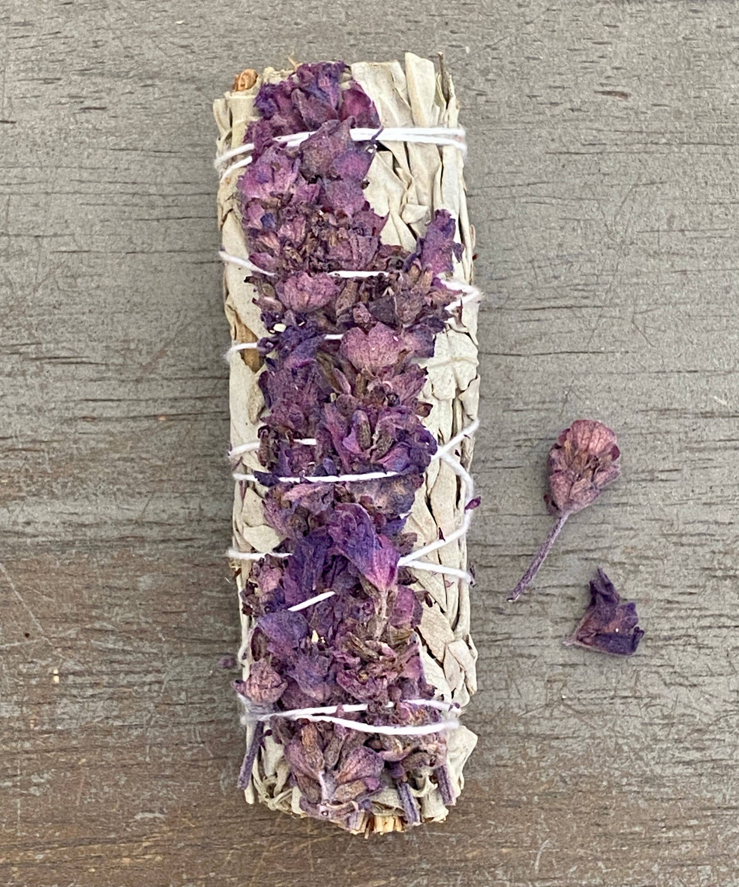 White Sage + Lavender Smudge Stick