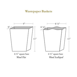 Leopard Waste Basket