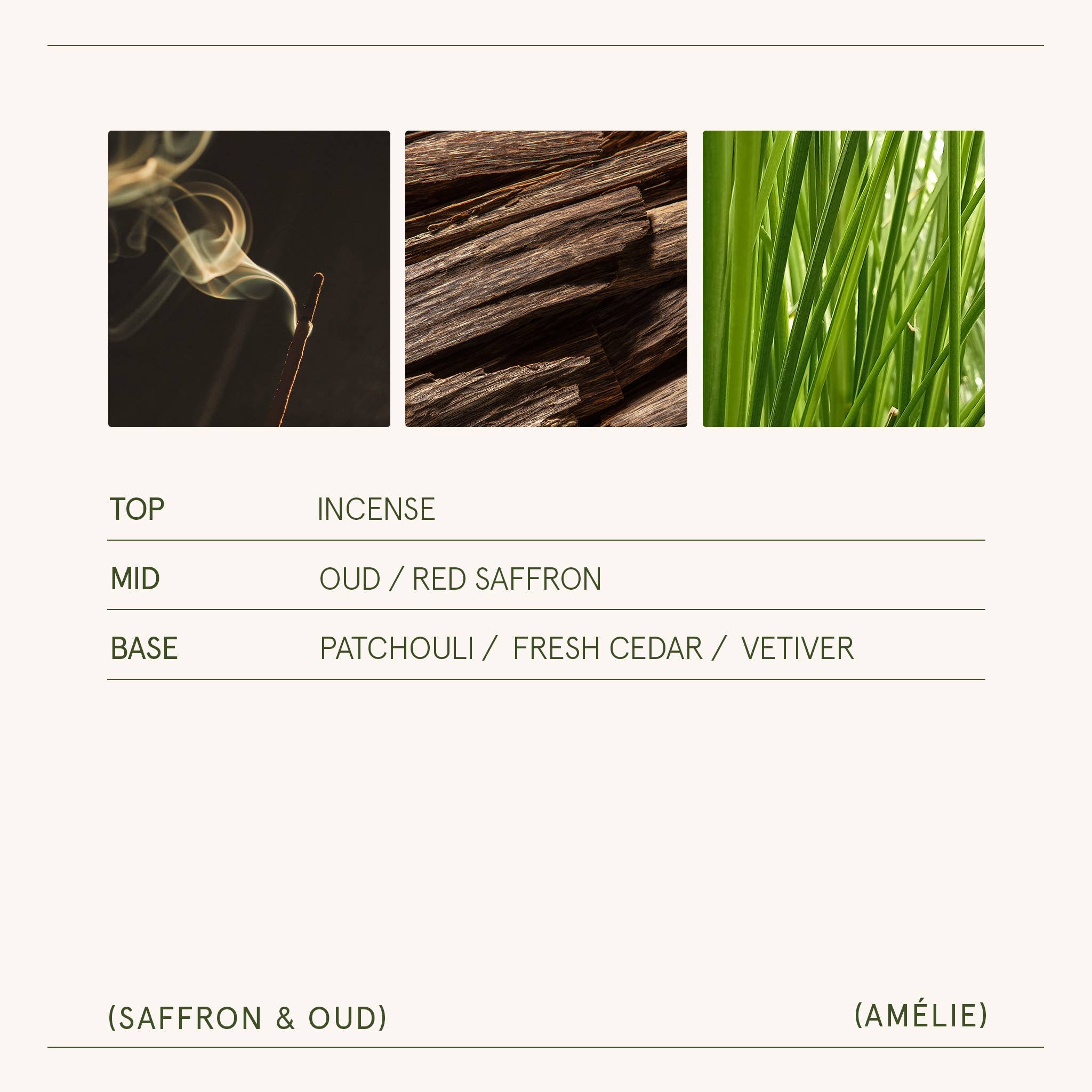 Saffron & Oud Candle