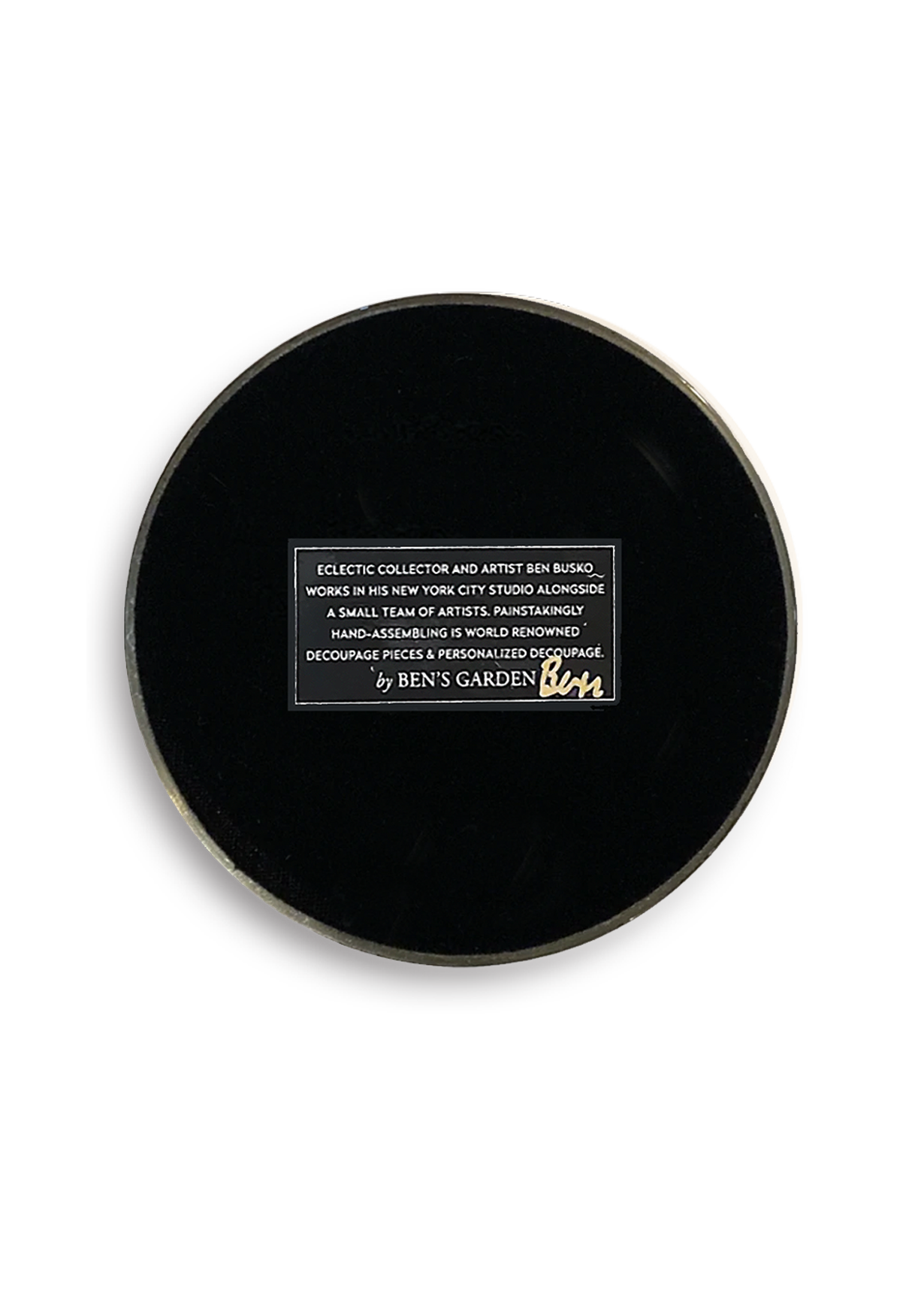 I Love Your Script Crystal Dome Paperweight