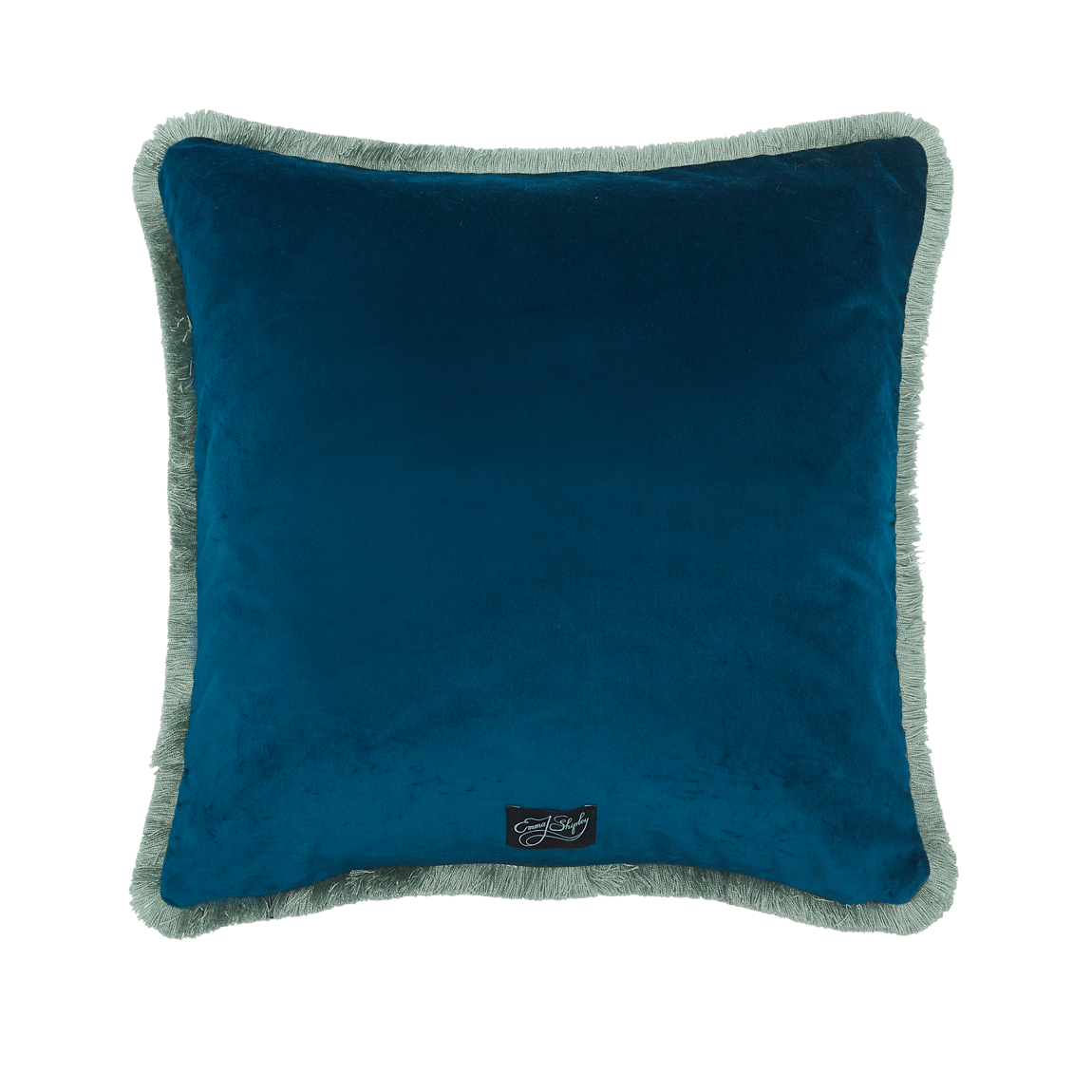 Zambezi Luxury Velvet Cushion: Teal