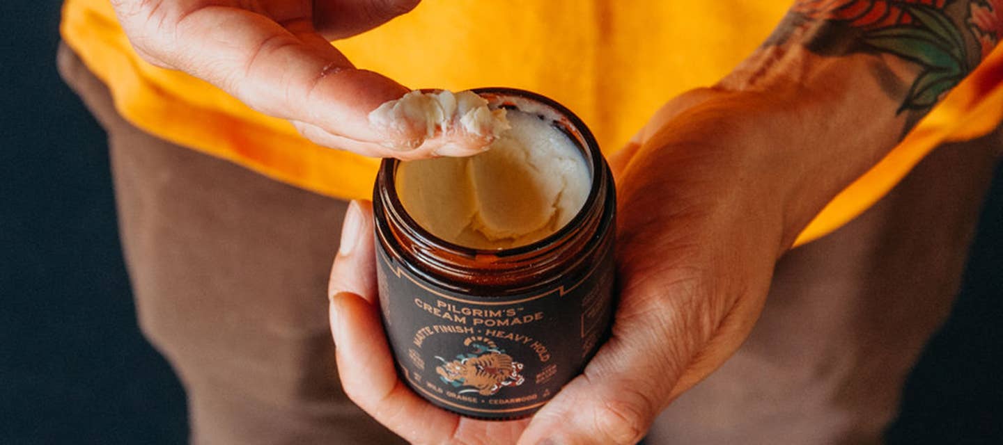 Clay Pomade, Wild Orange + Cedarwood