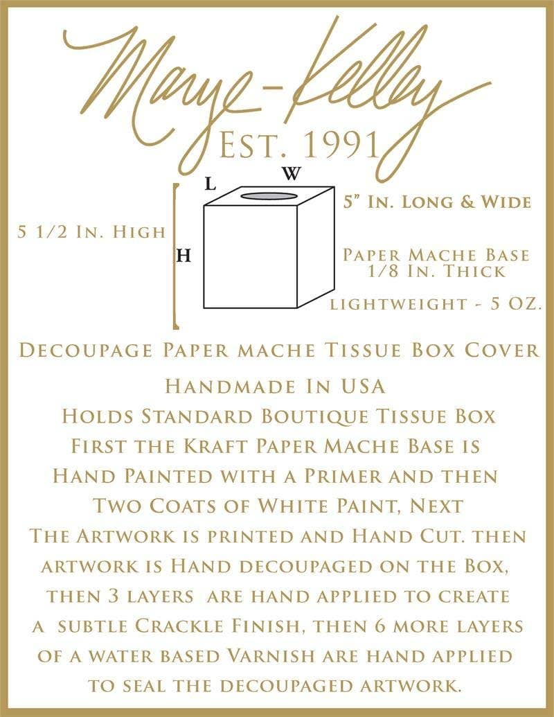 Zebra Tissue Box