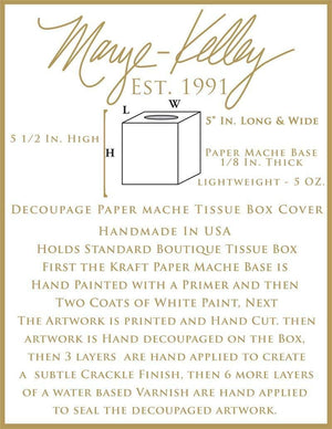 Zebra Tissue Box