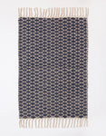 Beach House Floral Rug, Navy