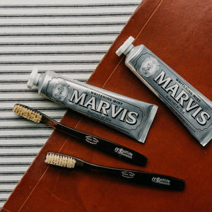 Natural Bristle Toothbrush, Tortoise Soft