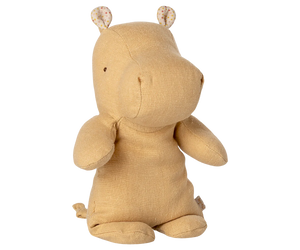 Safari Friends Hippo Small, Cream Yellow