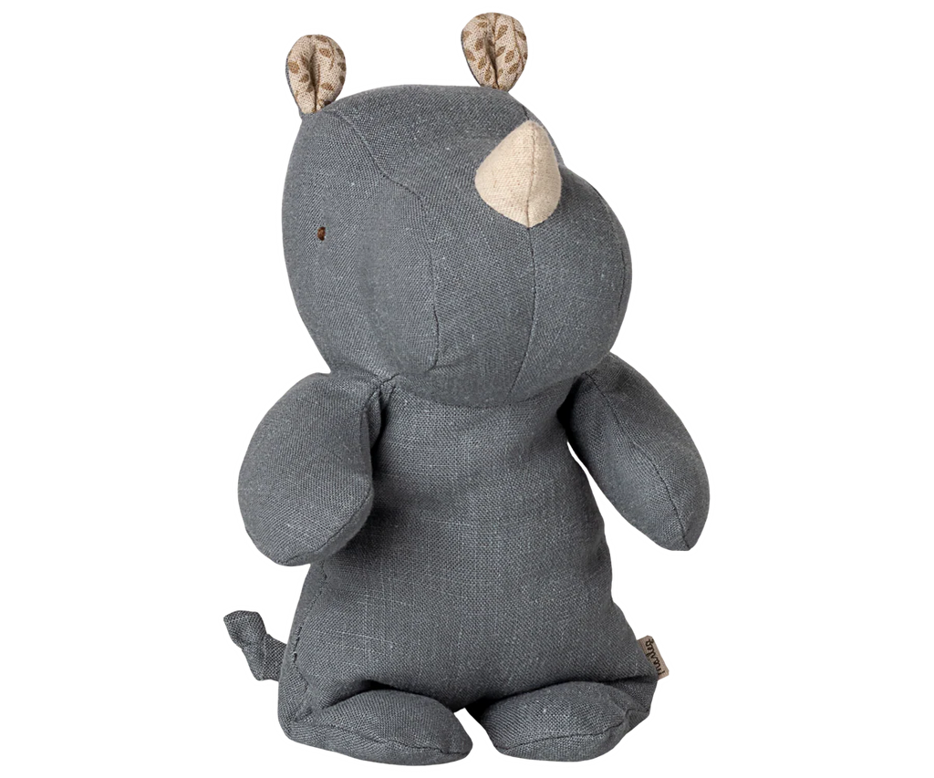 Safari Friends Rhino Small, Dusty Blue