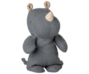 Safari Friends Rhino Small, Dusty Blue