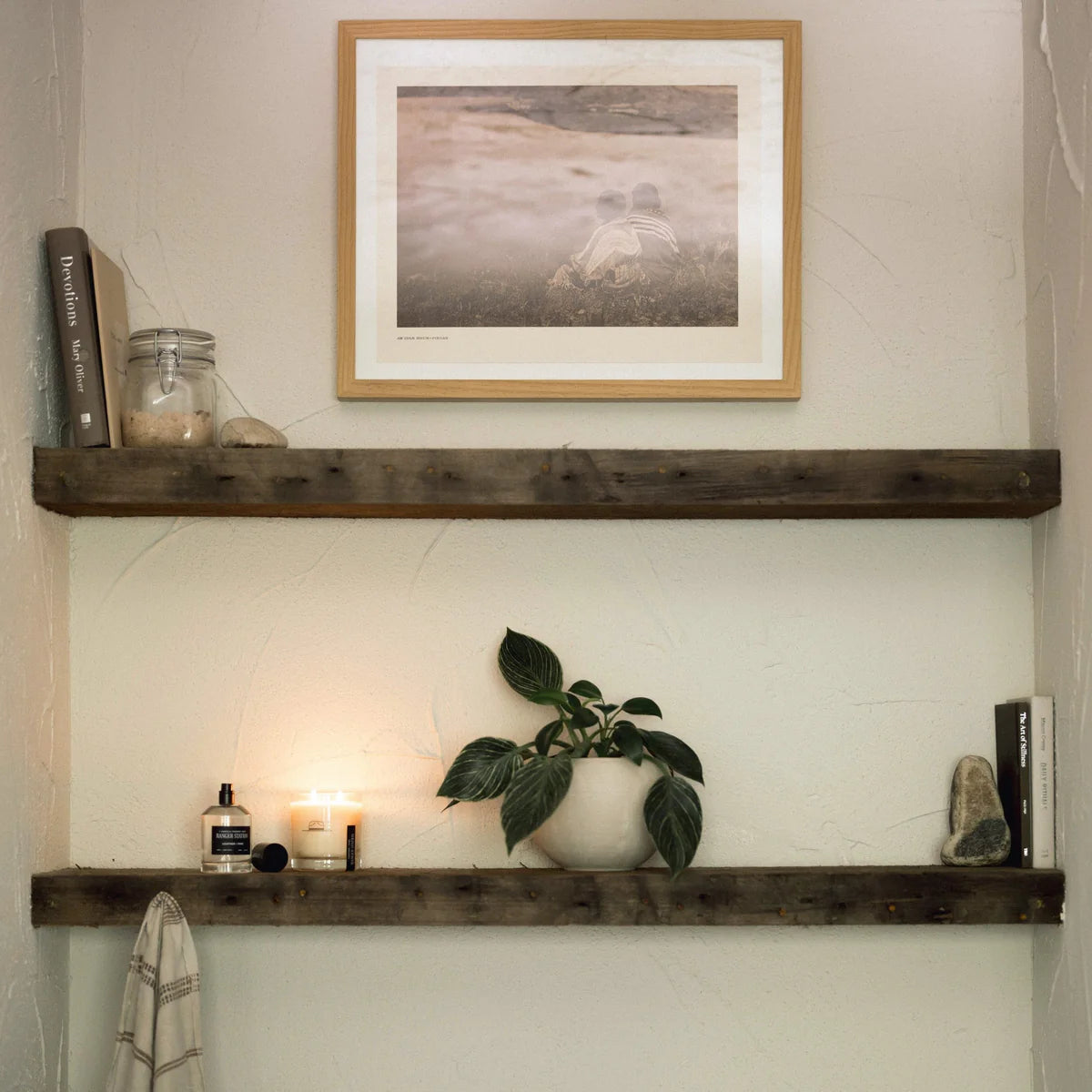 Leather + Pine Candle