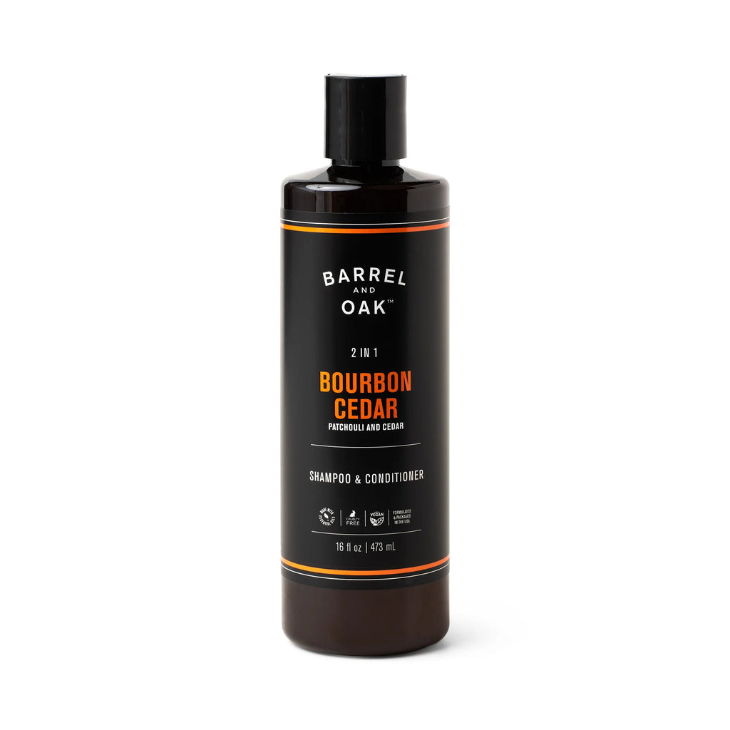 Shampoo + Conditioner, Bourbon Cedar