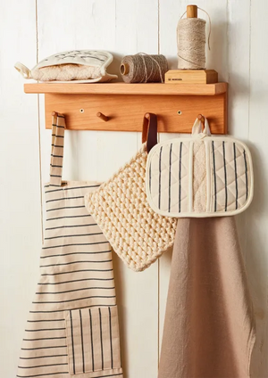 Striped Oven Mitt/Potholder