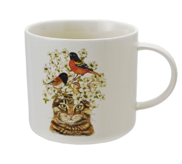Flora + Fauna Cat Mug