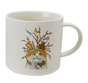 Flora + Fauna Cat Mug