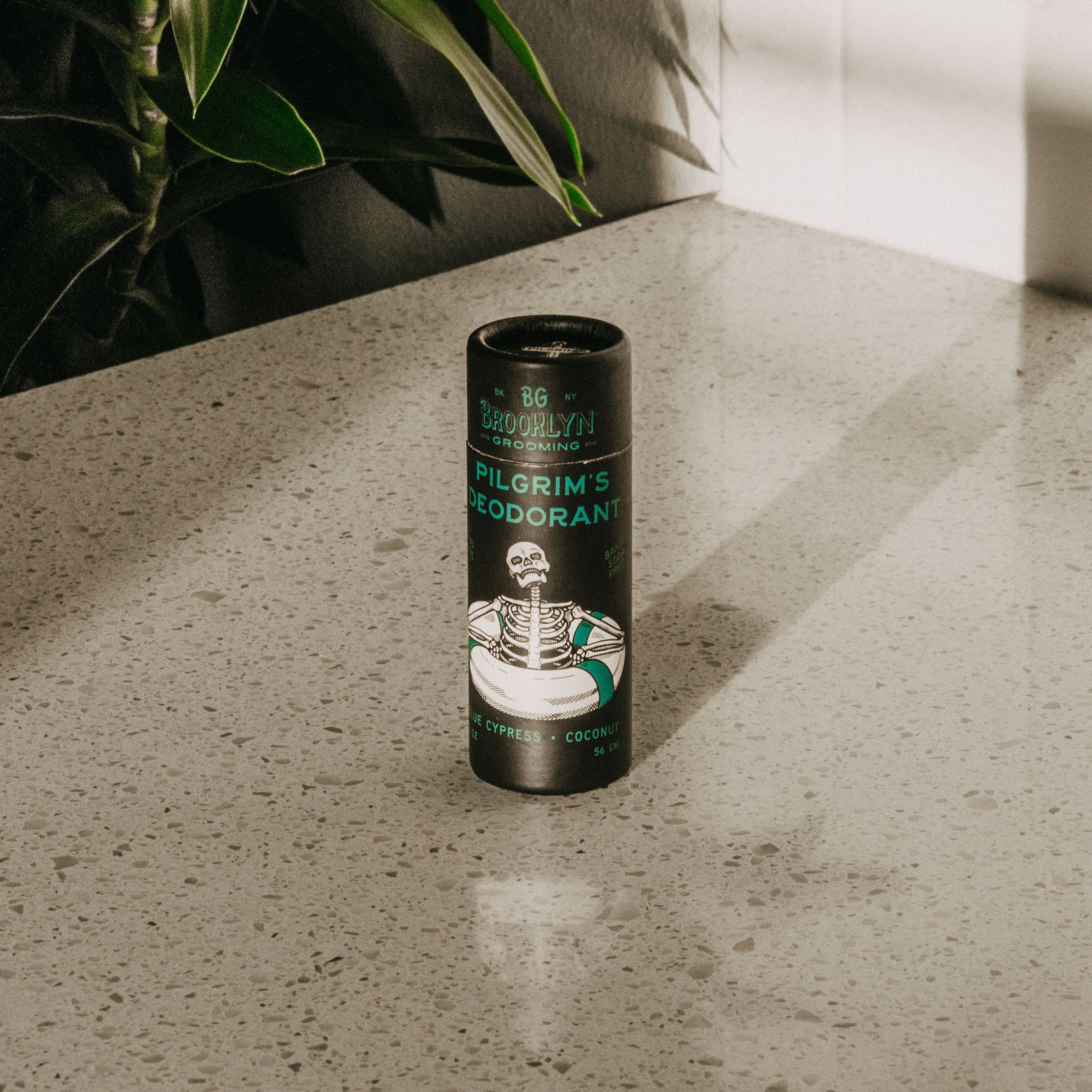 Pilgrim's Blue Cyprus + Coconut Deodorant