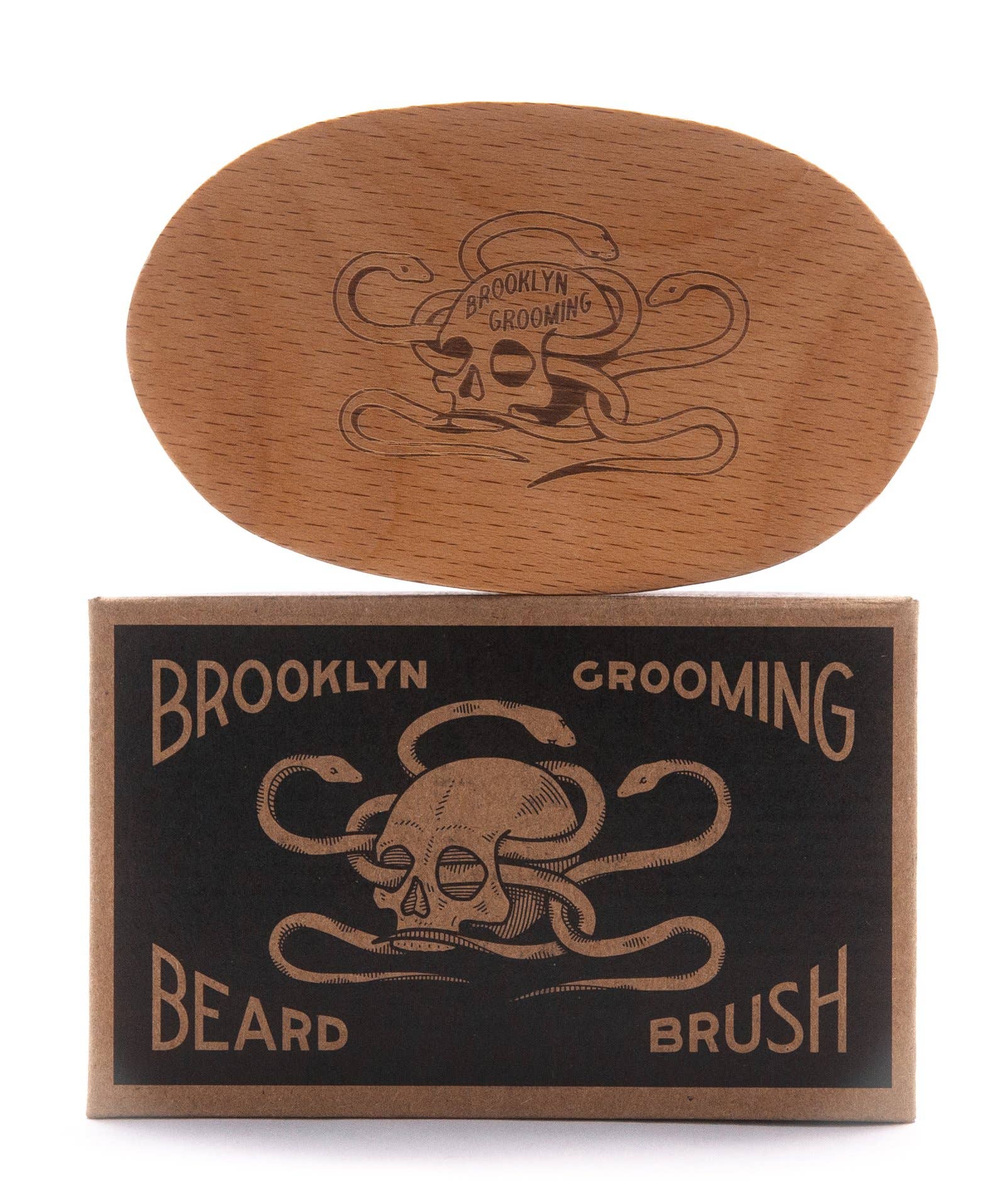 Beechwood & Boar Bristle Beard Brush