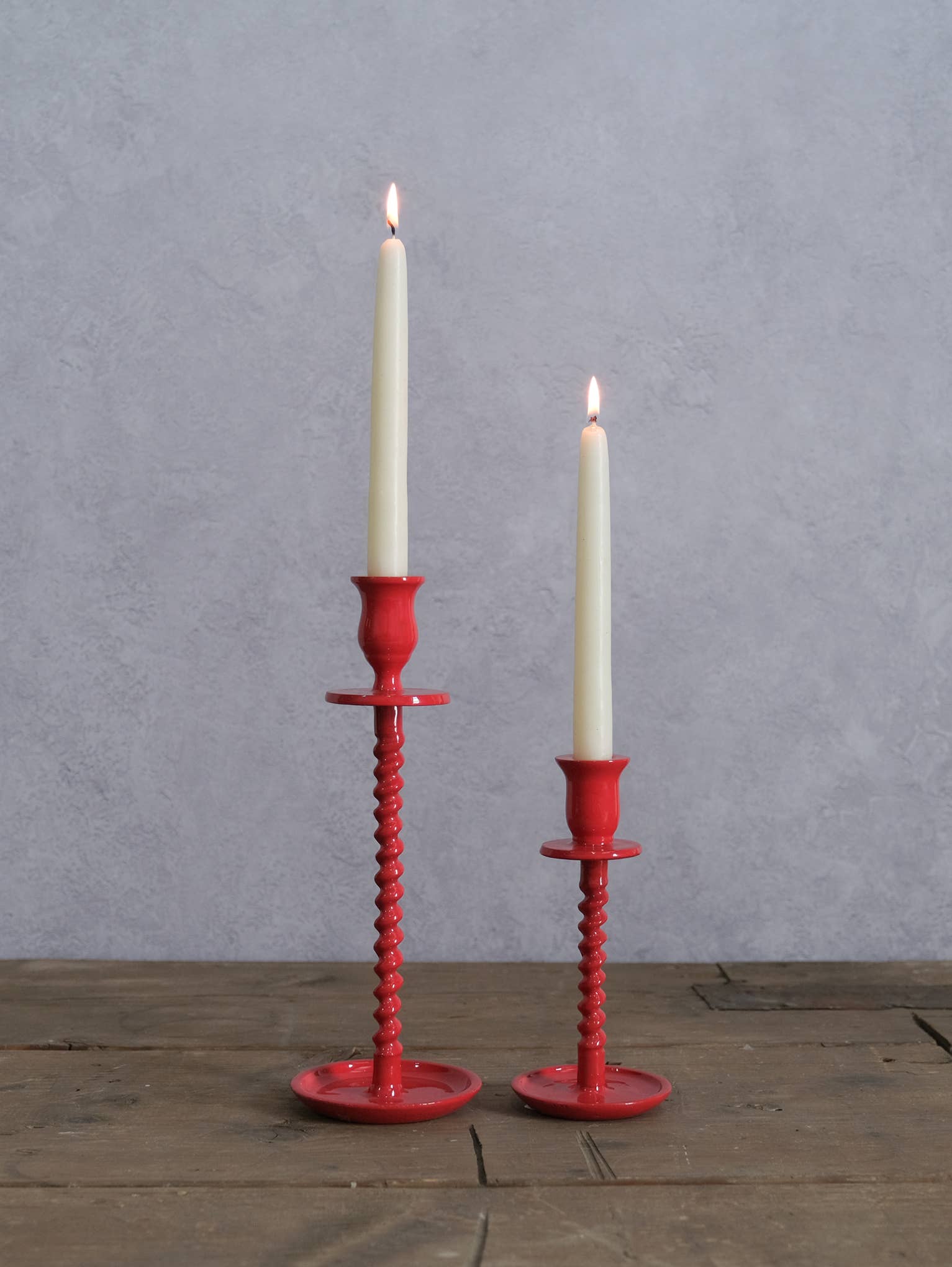 Corkscrew Taper Holder Red Large