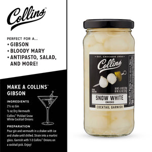 Pickled Snow White Cocktail Onions