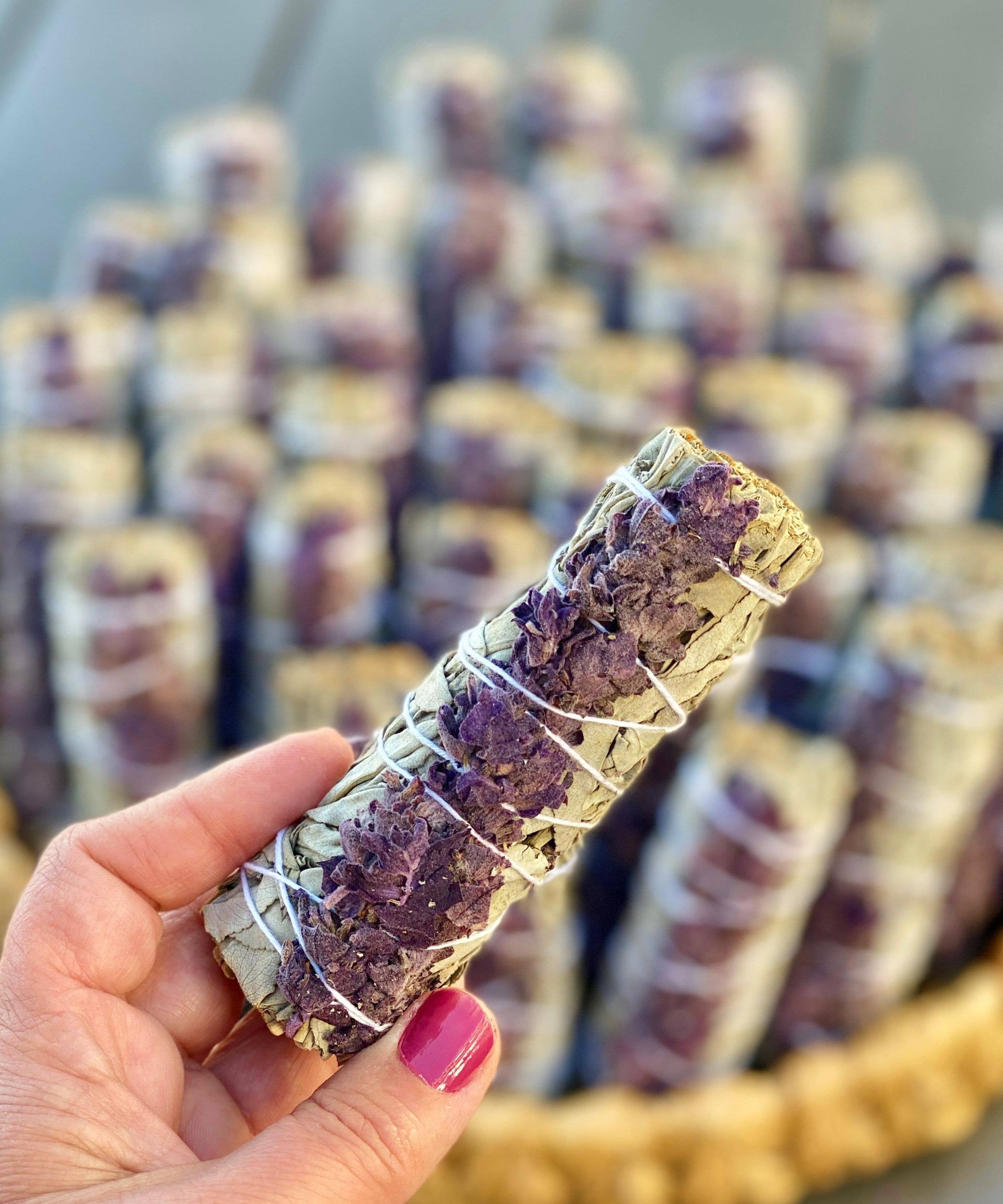 White Sage + Lavender Smudge Stick