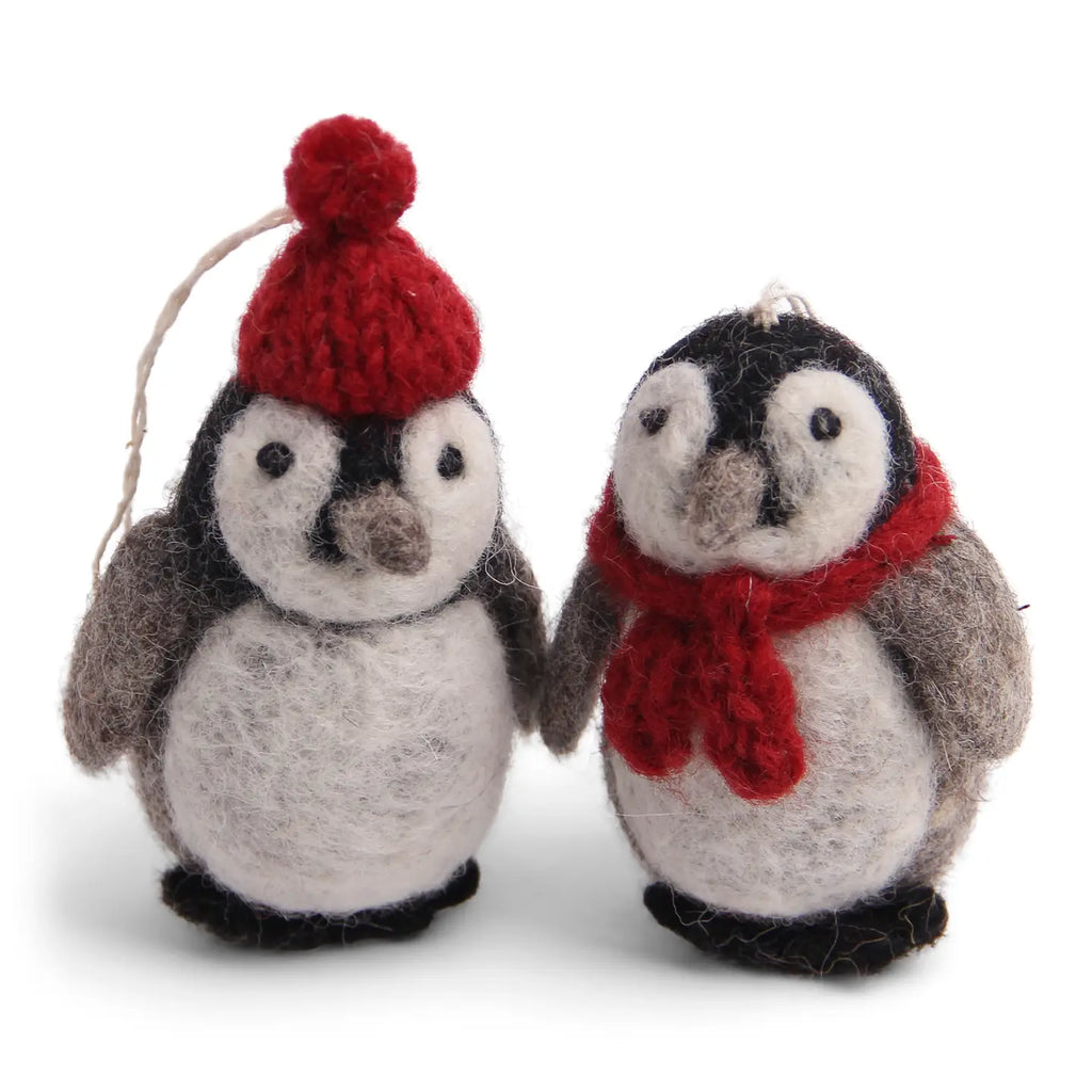 Penguin, Scarf + Hat, Set of Two