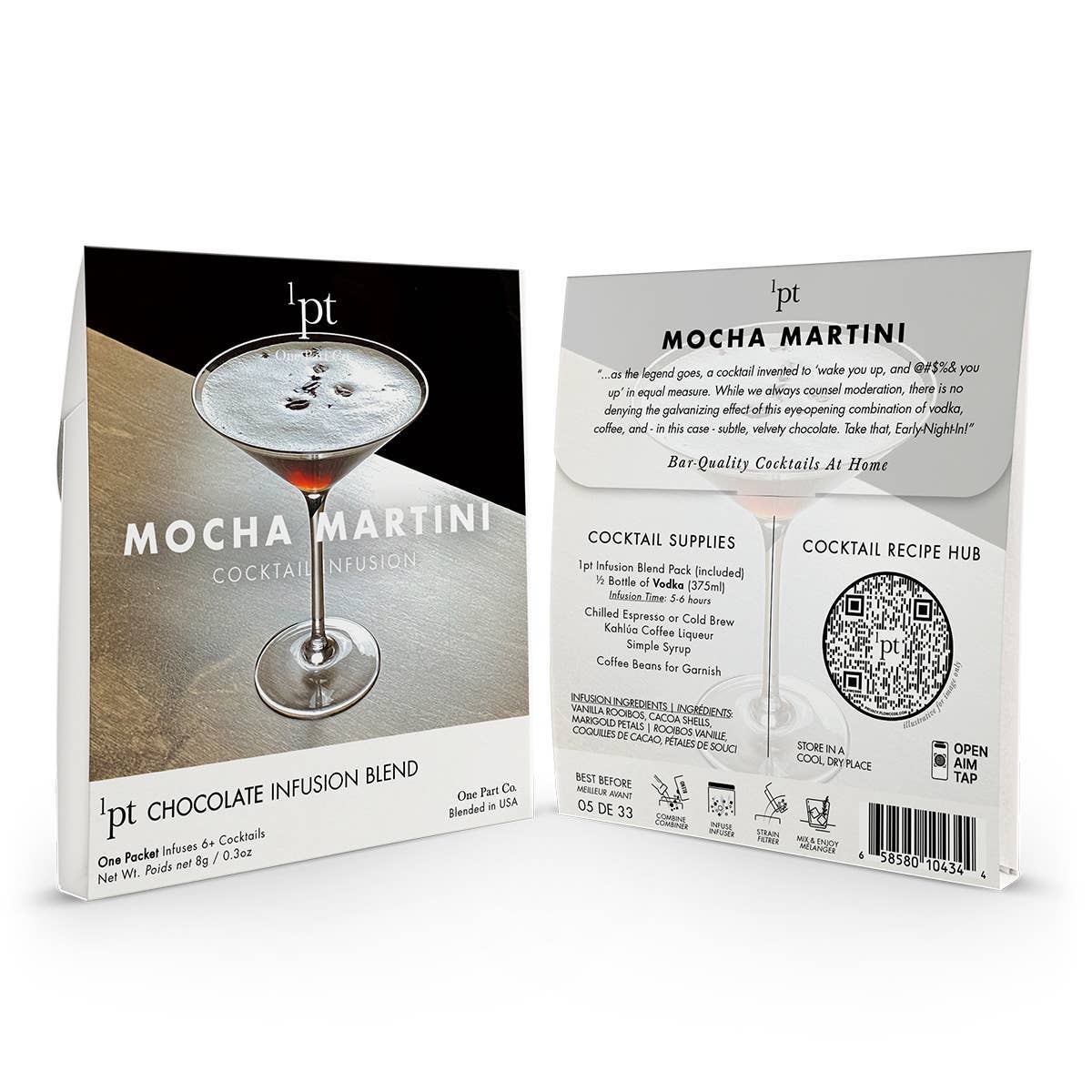 1pt Mocha Martini Cocktail Pack