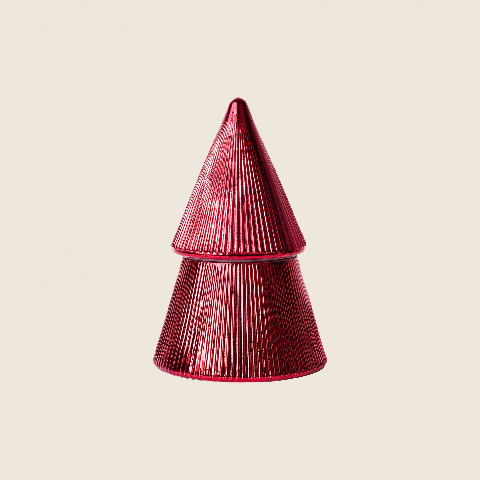 Winter Berry Red Tree Candle