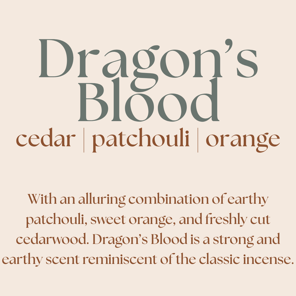 Dragon's Blood Owl Candle