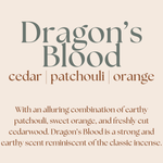 Dragon's Blood Owl Candle