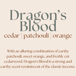 Dragon's Blood Owl Candle
