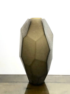 Smoked Brown Vase, Small;