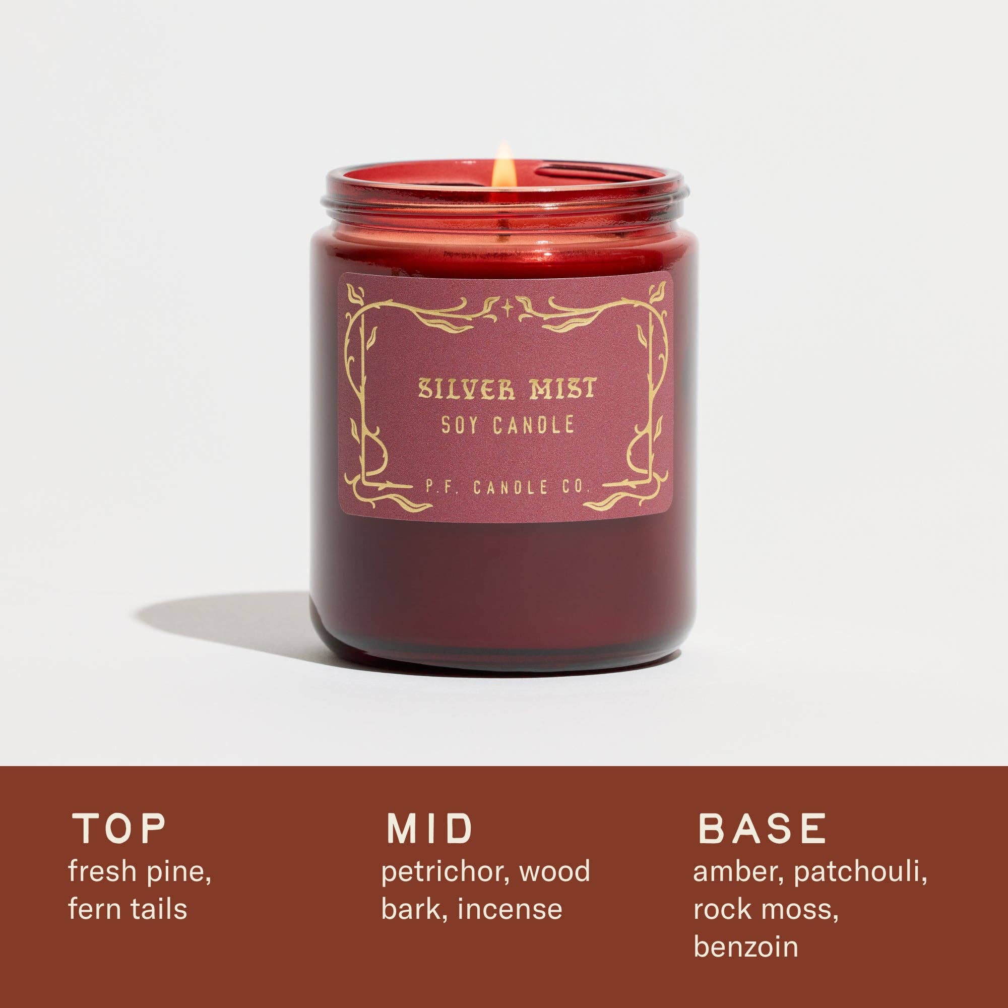 Silver Mist Candle