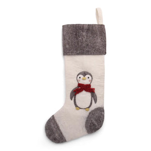 Stocking With Penguin