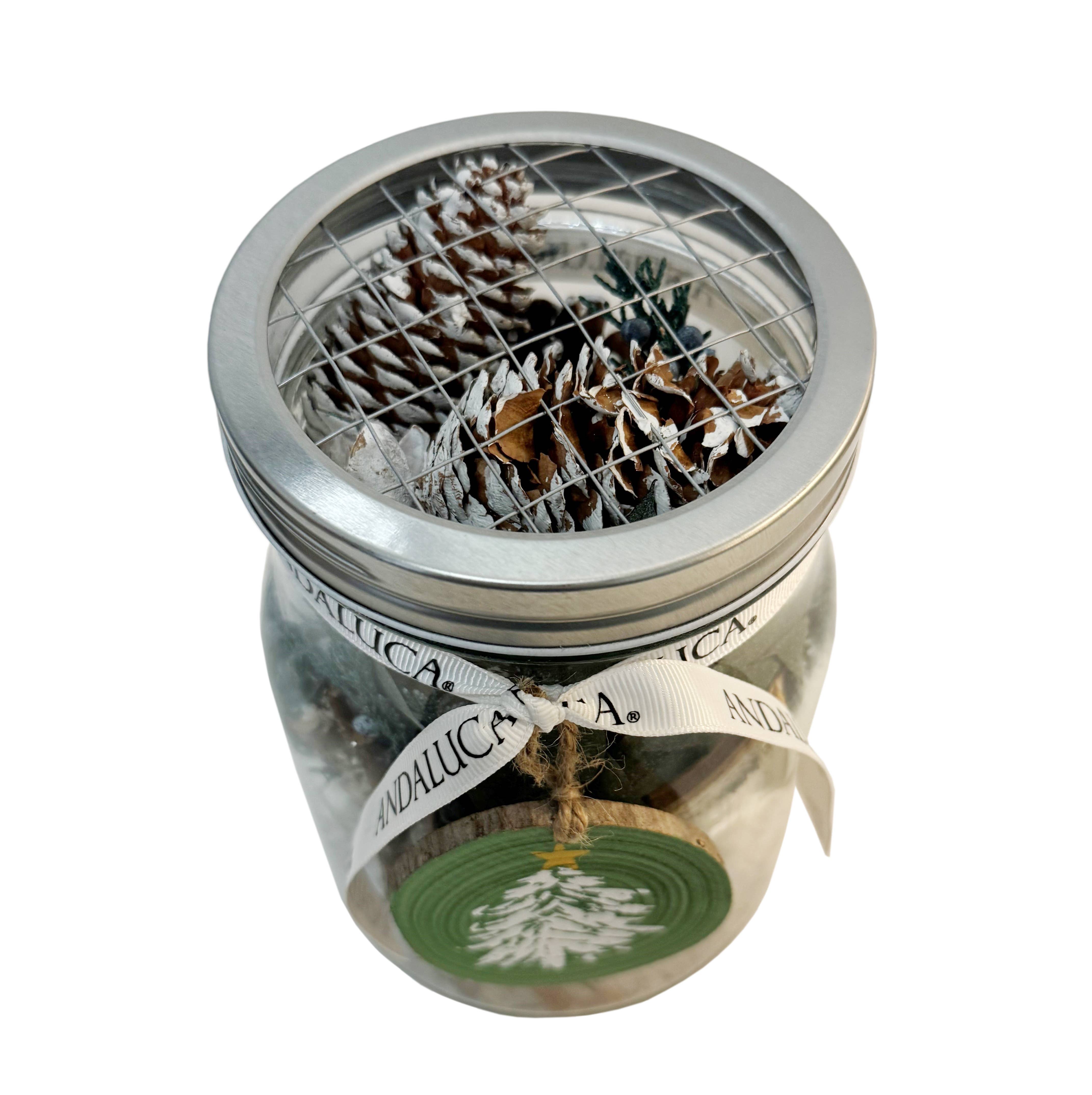 Evergreen Pine Pot Belly Jar Potpourri