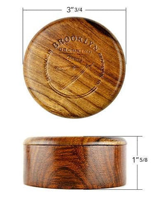 Dark Oak shaving bowl