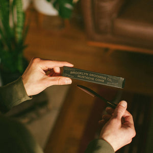 Plastic Free Mustache Comb
