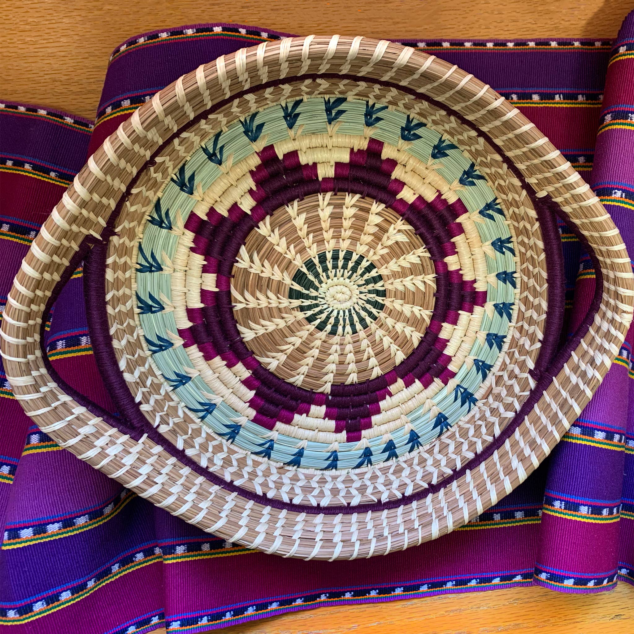 Chumil Basket - Purple