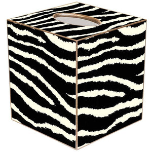 Zebra Tissue Box