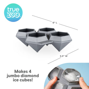 Jumbo Diamond Ice Cube Tray