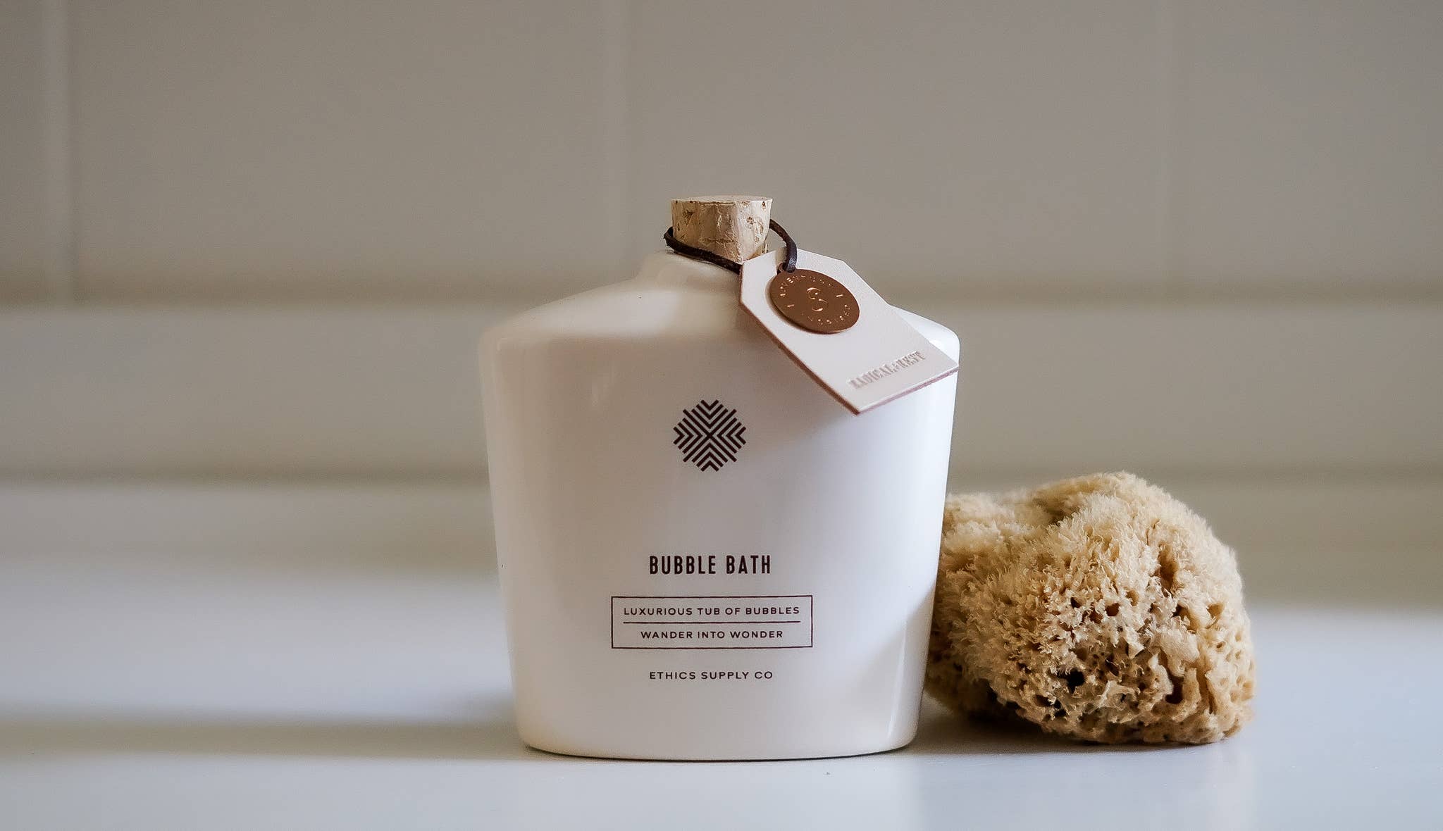 Soak in Rest Ceramic Bubble Bath
