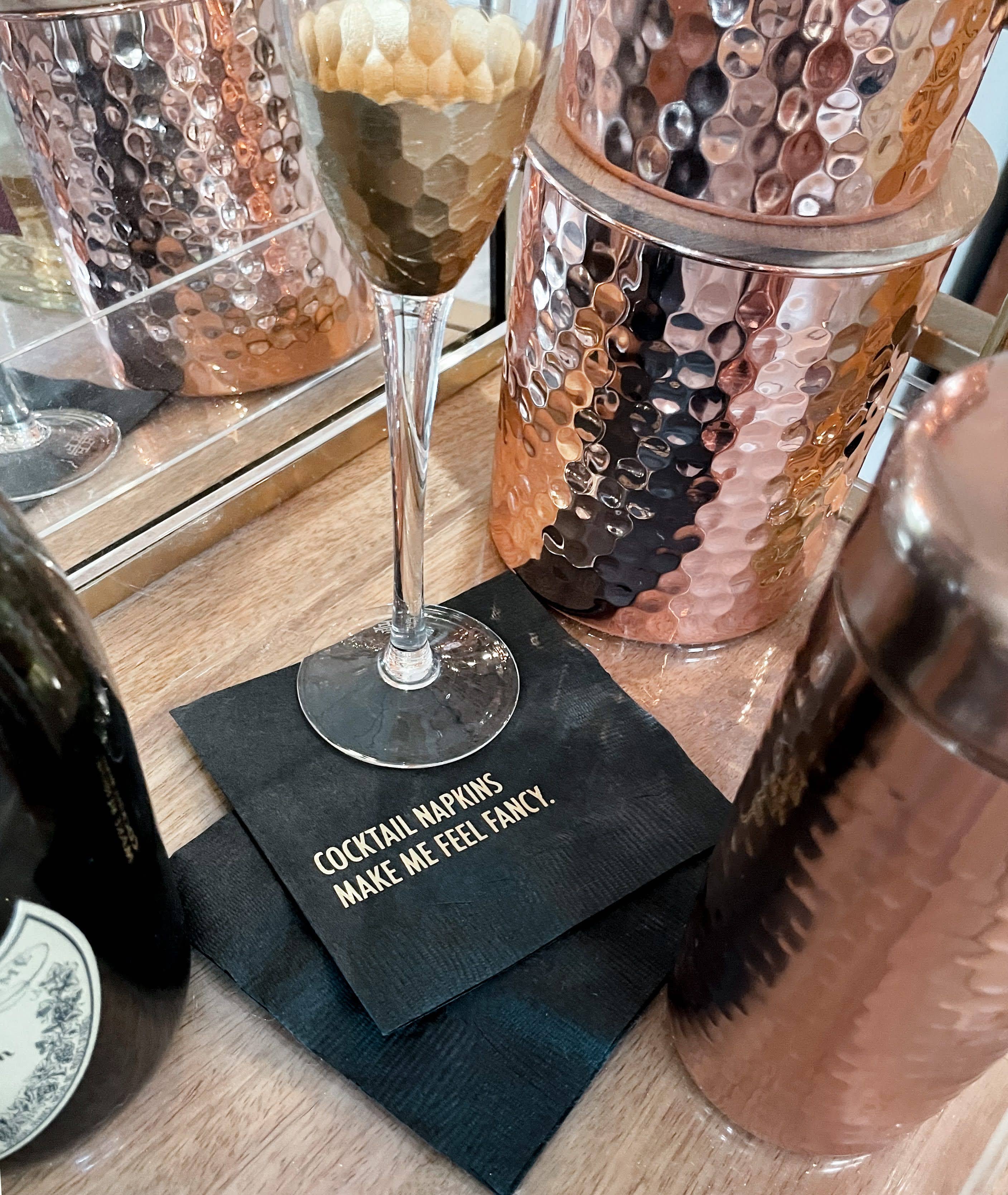 Feeling Fancy Cocktail Napkin